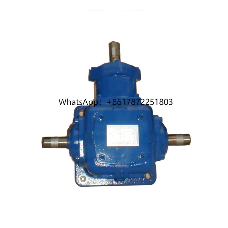 

Spiral Bevel Gear t Series Steering Gearbox 4 Way Bevel Gearbox