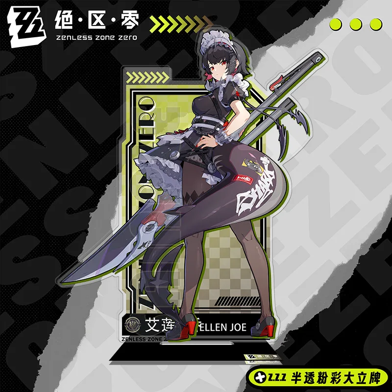 Zenless Zone Zero Game Peripherals Von Lycaon Nekomiya Mana Character Painting Standing Card Surrounding Acrylic Ornaments ๏ปฟ