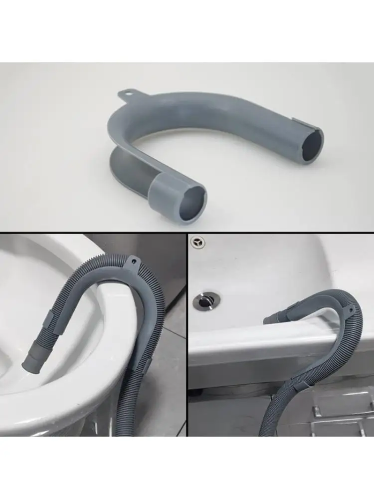 Lave-linge à universel entièrement automatique, Machine à laver, tuyau vidange, Guide sortie, Clip, Tube étendu,