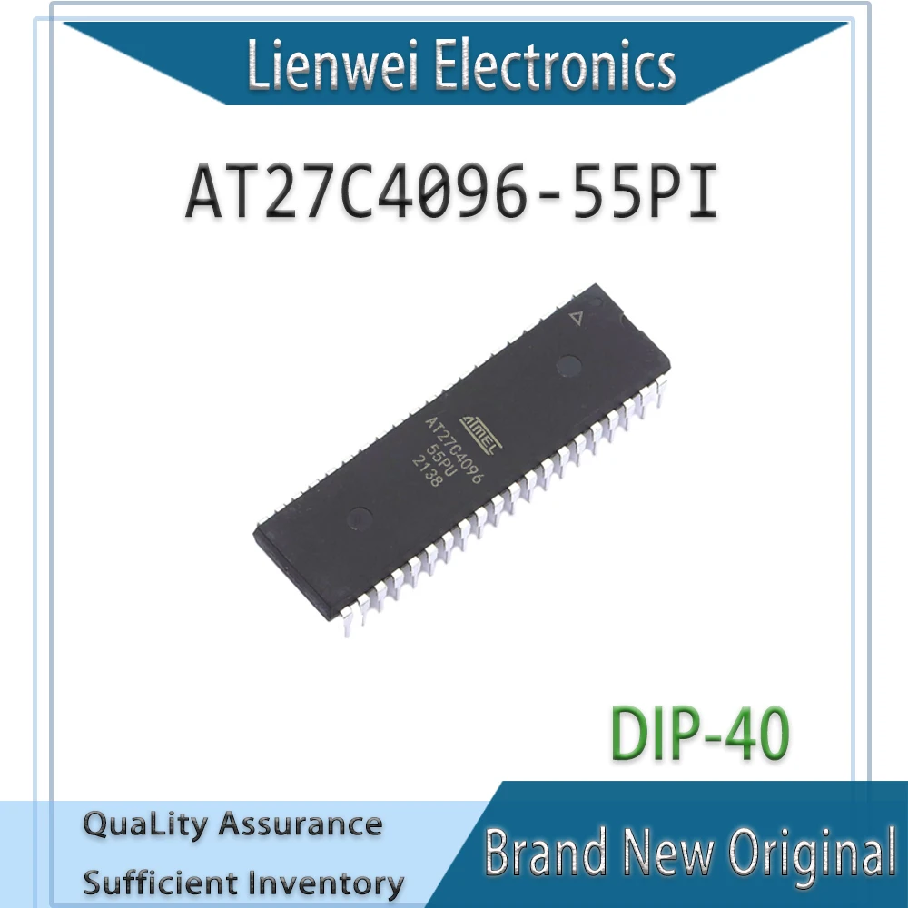 

100% New Original AT27C4096-55PI AT27C4096 IC Chipset DIP-40