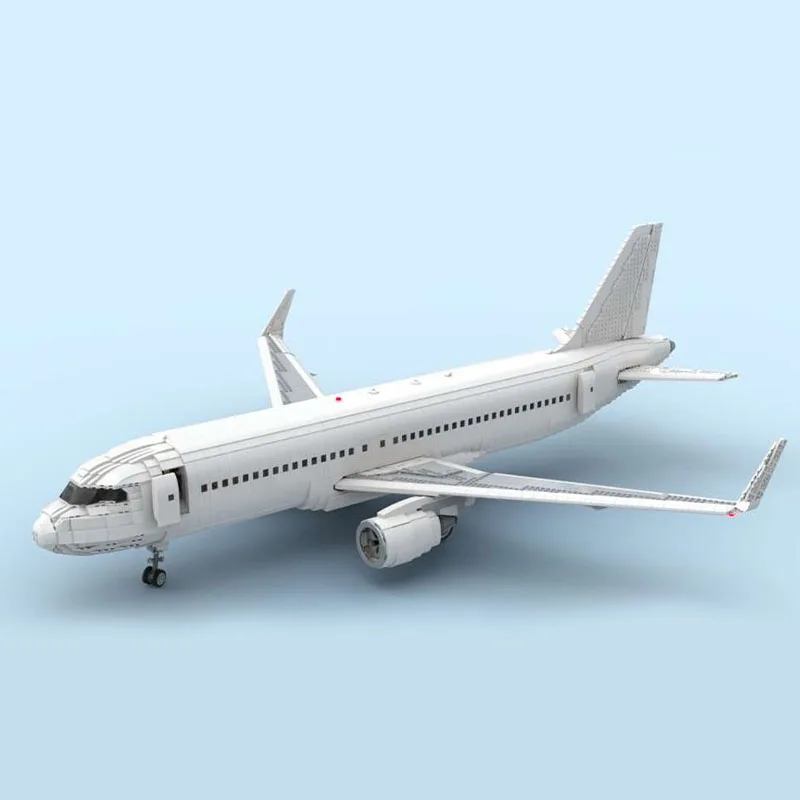 

NEW 8006PCS city airport MOC Airbus A320 airliner Model creative ideas high-tech ChildrenToy birthday Gift aircraft Plane Blocks