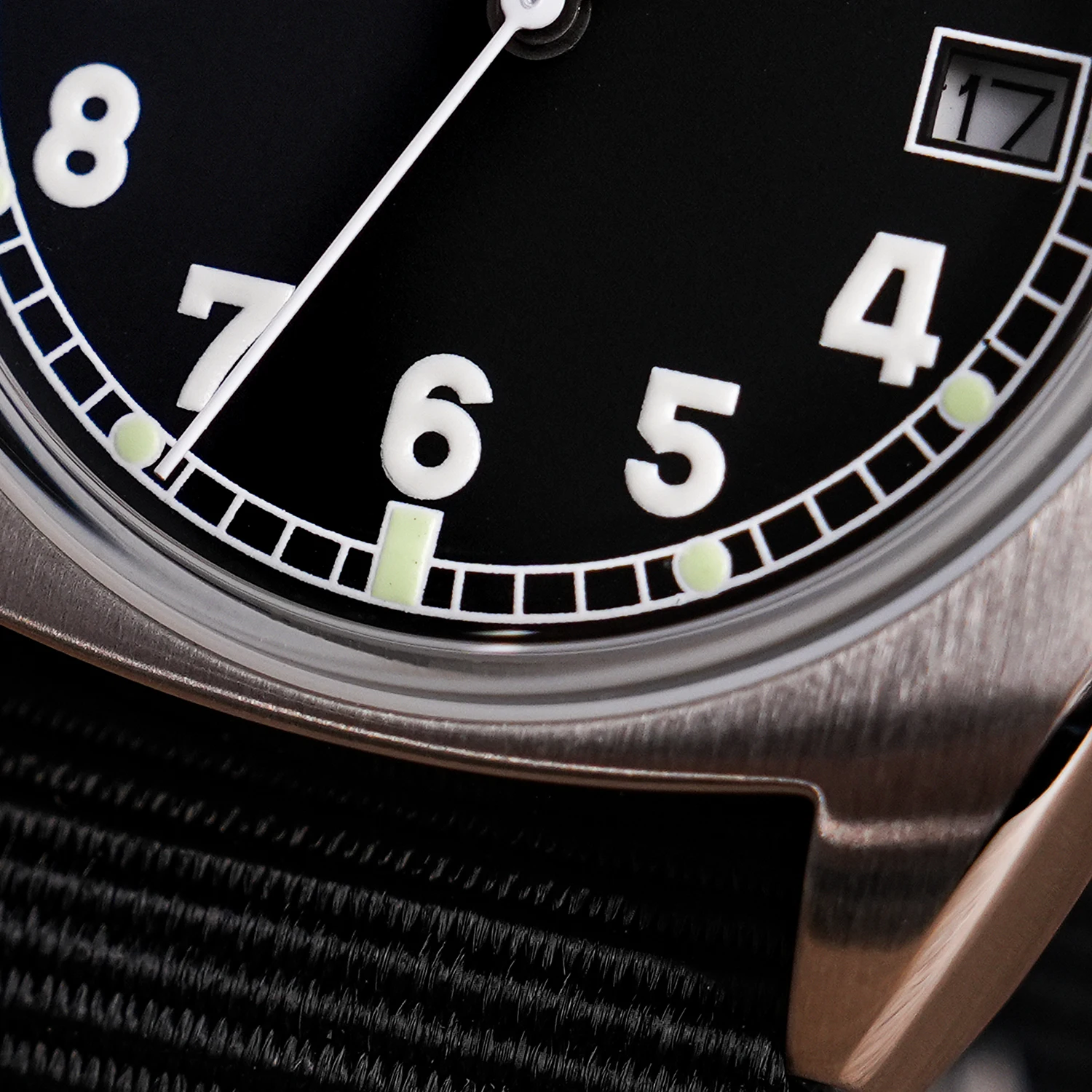 Militado ML17 Watch Miyota Super 2035/ GL12 Quartz Movement Watch C3 And BGW9 Luminova 100m Waterproof Stainless Steel Watches