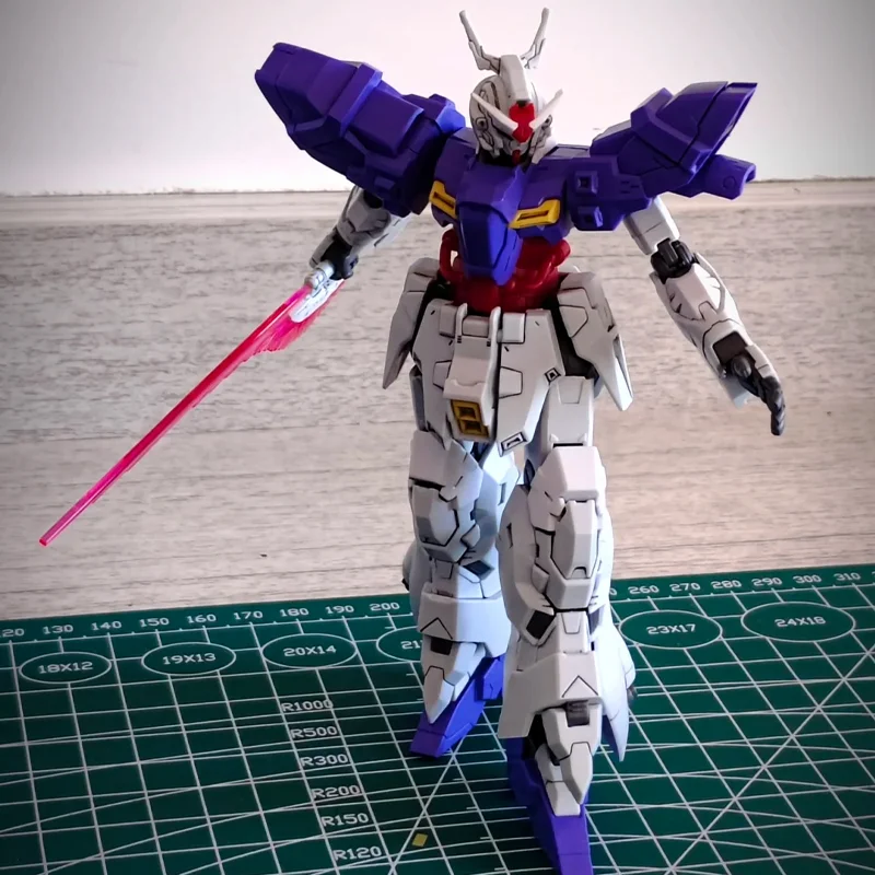 Star HGUC 215 1/144 Moon Mech Assembly Model Kit Action Figure With Bracket Water Sticker Desktop Decoration Model Doll Toy Gift