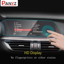 For Alfa Romeo Stelvio 2015-2023 Car GPS Navigation Protective Film LCD Screen TPU Protector Anti-scratch Membrane Accessories