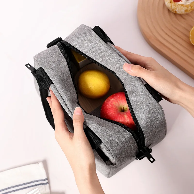 Borsa da pranzo portatile per OL Women borsa termica per il pranzo borsa termica borsa impermeabile Bento Pouch borse a tracolla per alimenti per