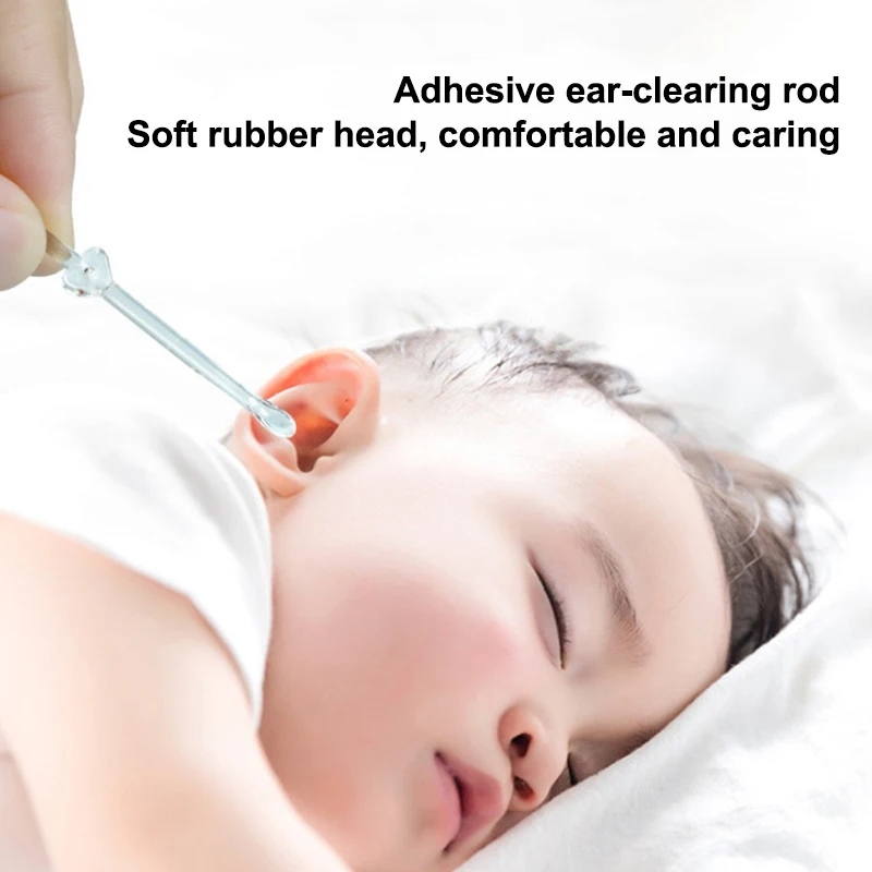 1/3/5 صناديق لزجة الأذن حفار الأذن أداة حفر الأذن الشمع تنظيف خاص لا تؤذي الأذن حفر ملعقة الأذن حفر مسحات القطن