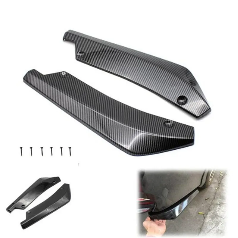 2pc Car Styling Car Rear Bumper Spoiler Accessories For Land Rover LR4 LR2 Evoque discovery 2 3 4 freelander 1 2