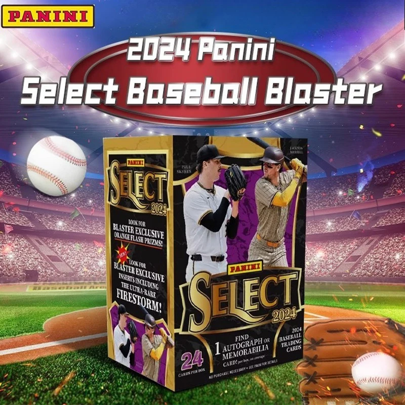 

2024 Panini Select Baseball Trading Cards Blaster Box New Factory Sealed