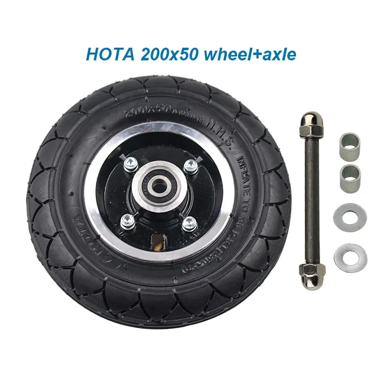 200x50 Inner Tube Outer Tire 8 Inch Wheel Tyre with Hub for Electric Scooter Razor E100 E200 Razor Dune Buggy EPunk 200*50