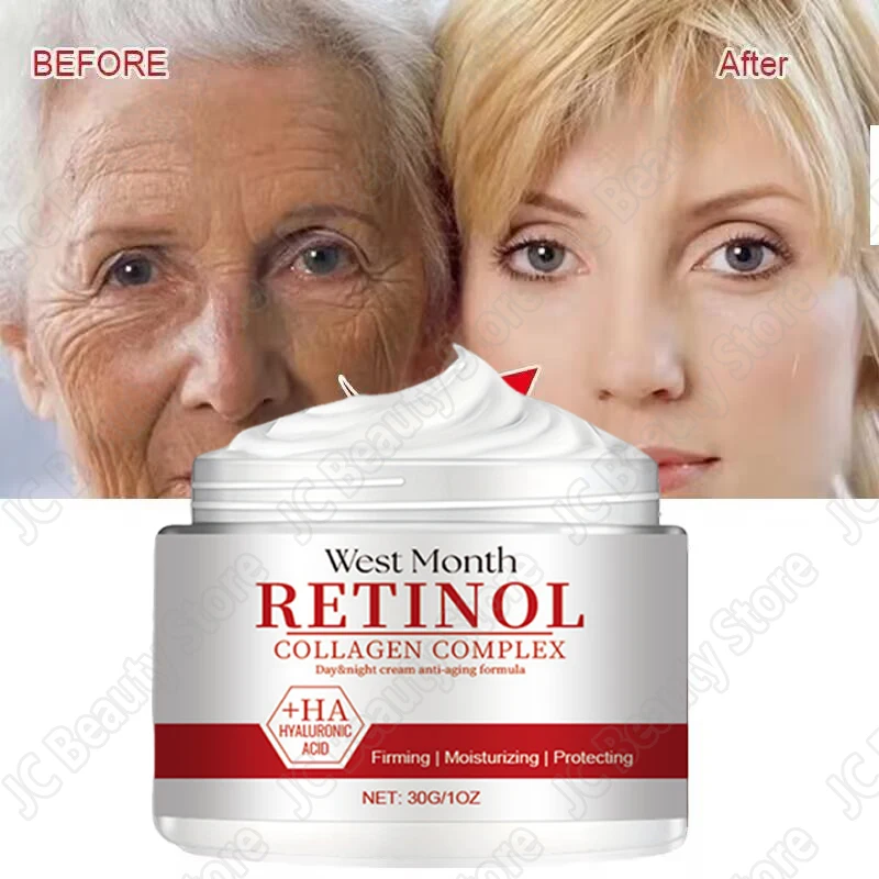 インスタントしわ除去クリーム,コラーゲンリフティング,引き締め,細い線の色あせ,アンチエイジング,美白,保湿,韓国化粧品