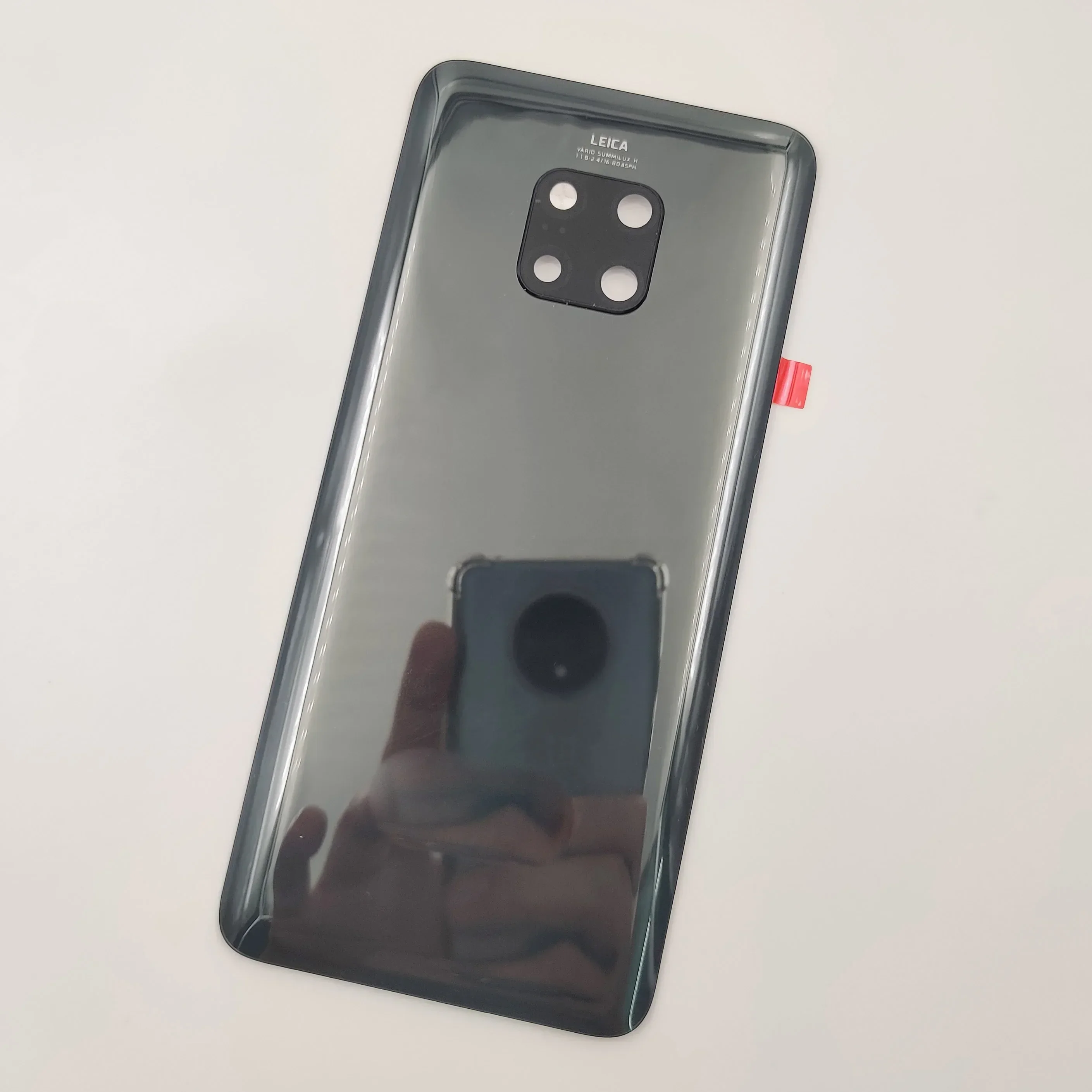 Tapa trasera A +++ para Huawei Mate 20 Pro, cubierta de batería de cristal, carcasa de puerta trasera, funda de Panel con marco de cámara, adhesivo