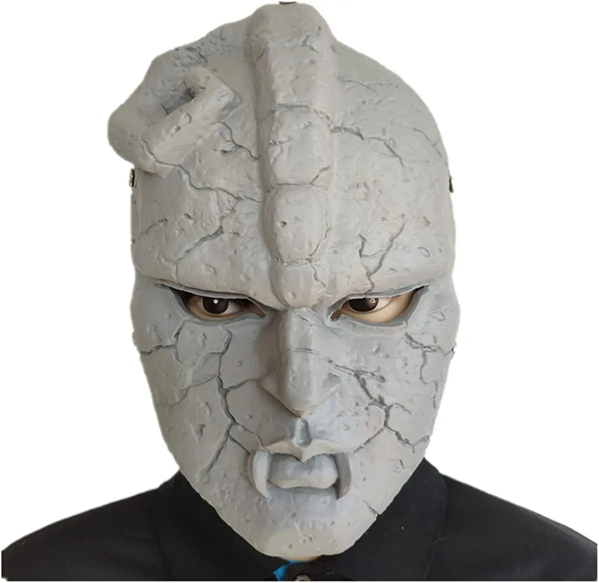 Anime Stone Ghost Full Face Cosplay Mask, Fancy Party Cosplay Props, Costume Props Gifts