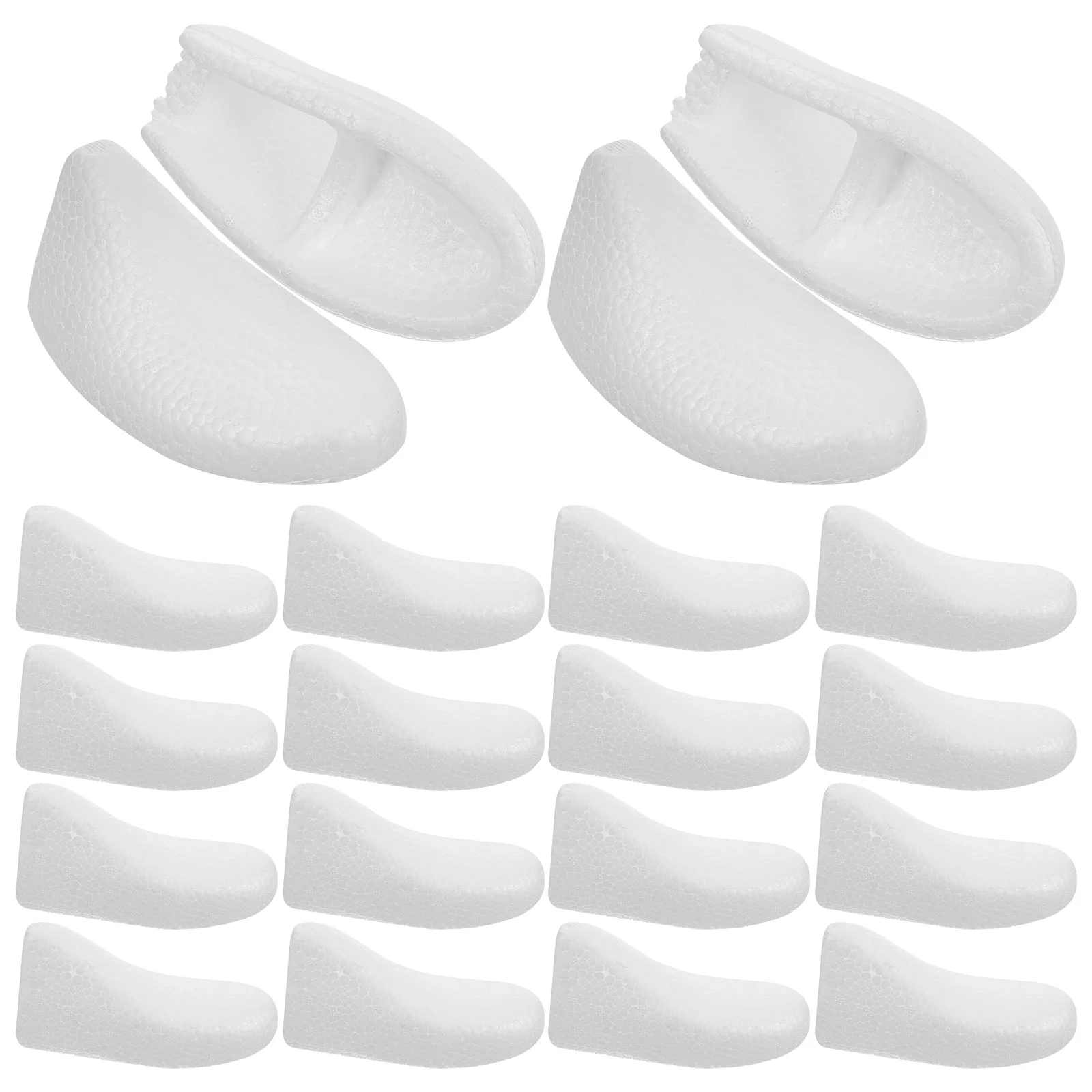 

10 Pairs Shoe Stretcher Boot Support Foam Holders Inserts Shape Shaper for Shoes Form Insoles Men