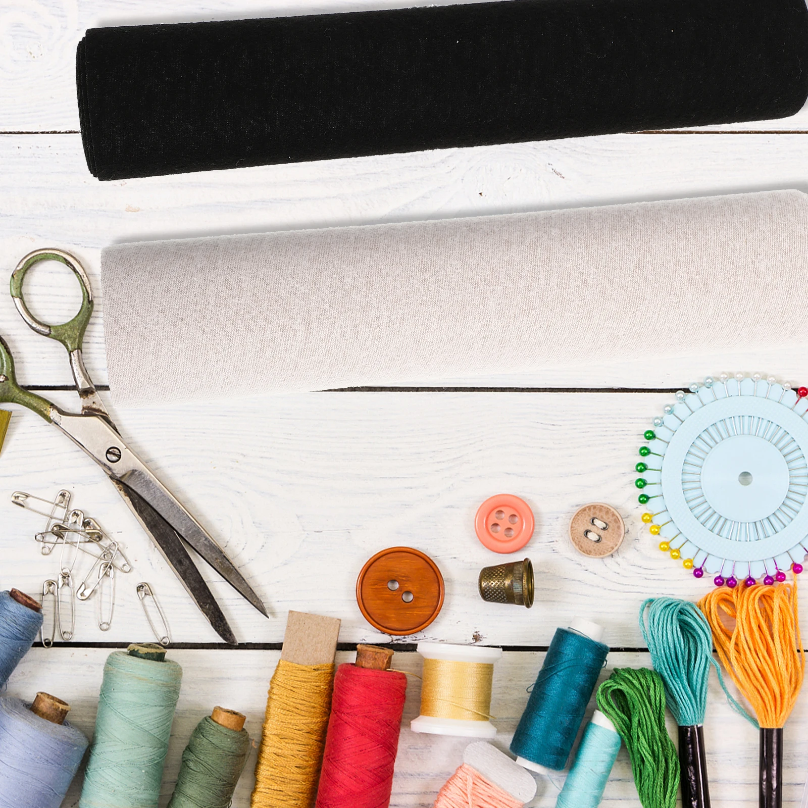 

2 Pcs DIY Materials Fabric Practical Diy Sewing Material Sheet Sewing Artificial Artificial Craft Project Gifts