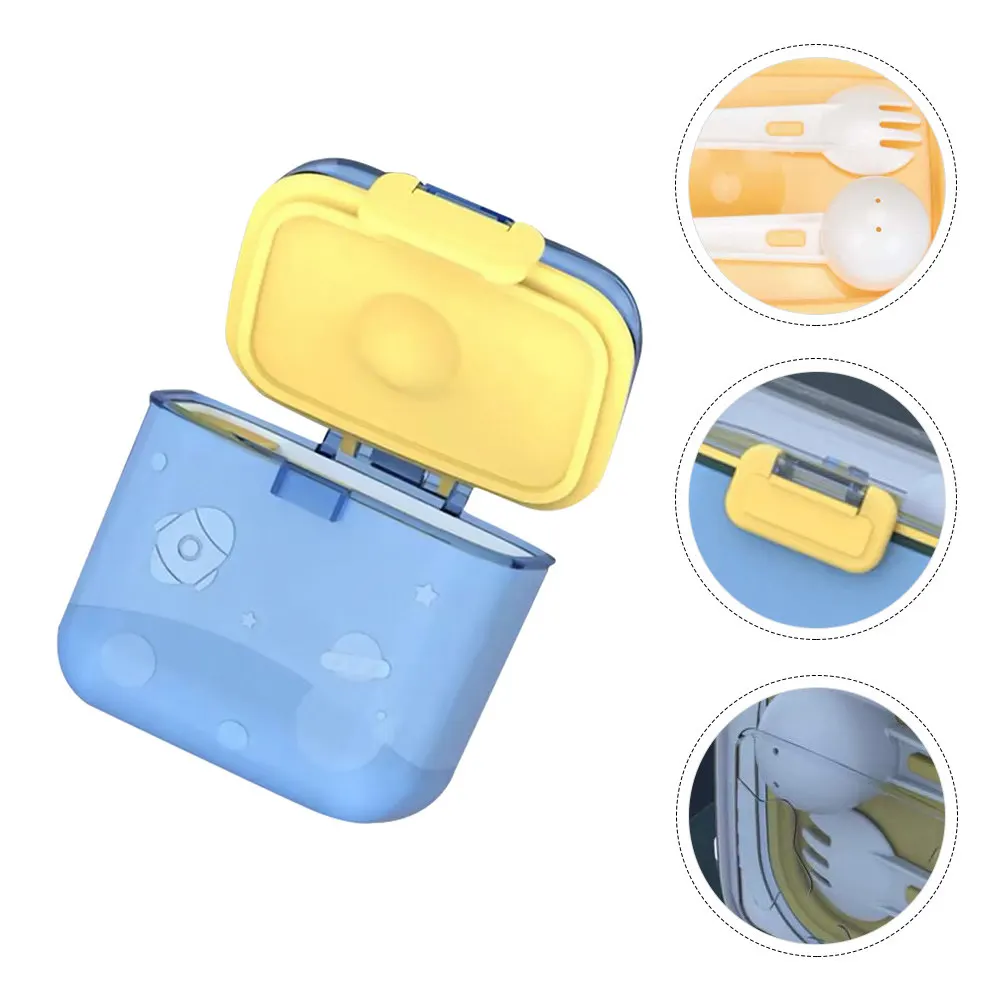 

Baby Formula Dispenser Portable Milk Powder Container Large Capacity Food Grade Safe Environmentally Friendly Travel Formula Box