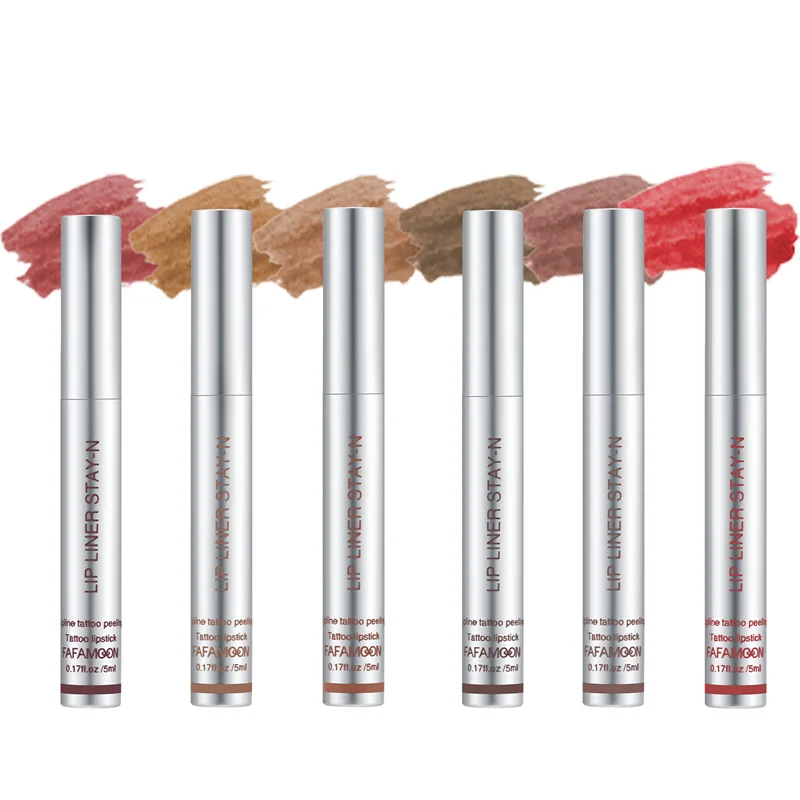 剥がせるリップライナーペンシル 唇の輪郭を描く リップカラー リップライナー 防水 汚れにくい メイクアップ化粧品 女性用美容製品