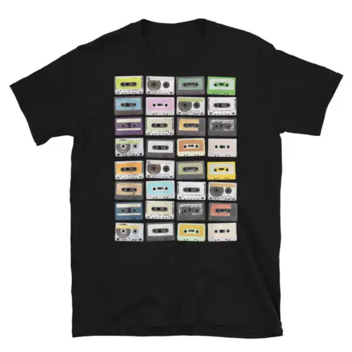 Cassette Tapes Mixtape 1980's Design Unisex T-Shirt