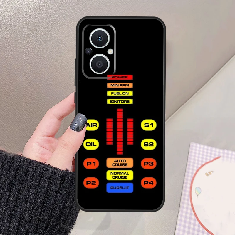 Knight Rider KITT Car Funda For OPPO Reno 10 11 12 13 14 Pro 8 7 Lite 11F 13F 14F 15F OPPO Find X8 X6 X9 Pro Case - view 2
