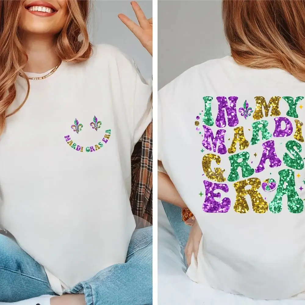 Camisa de celebración de Mardi Gras, camiseta de la era en mi Mardi Gras, camiseta de Mardi Gras, camisa de Mardi Gras, camisa de Nueva Orleans