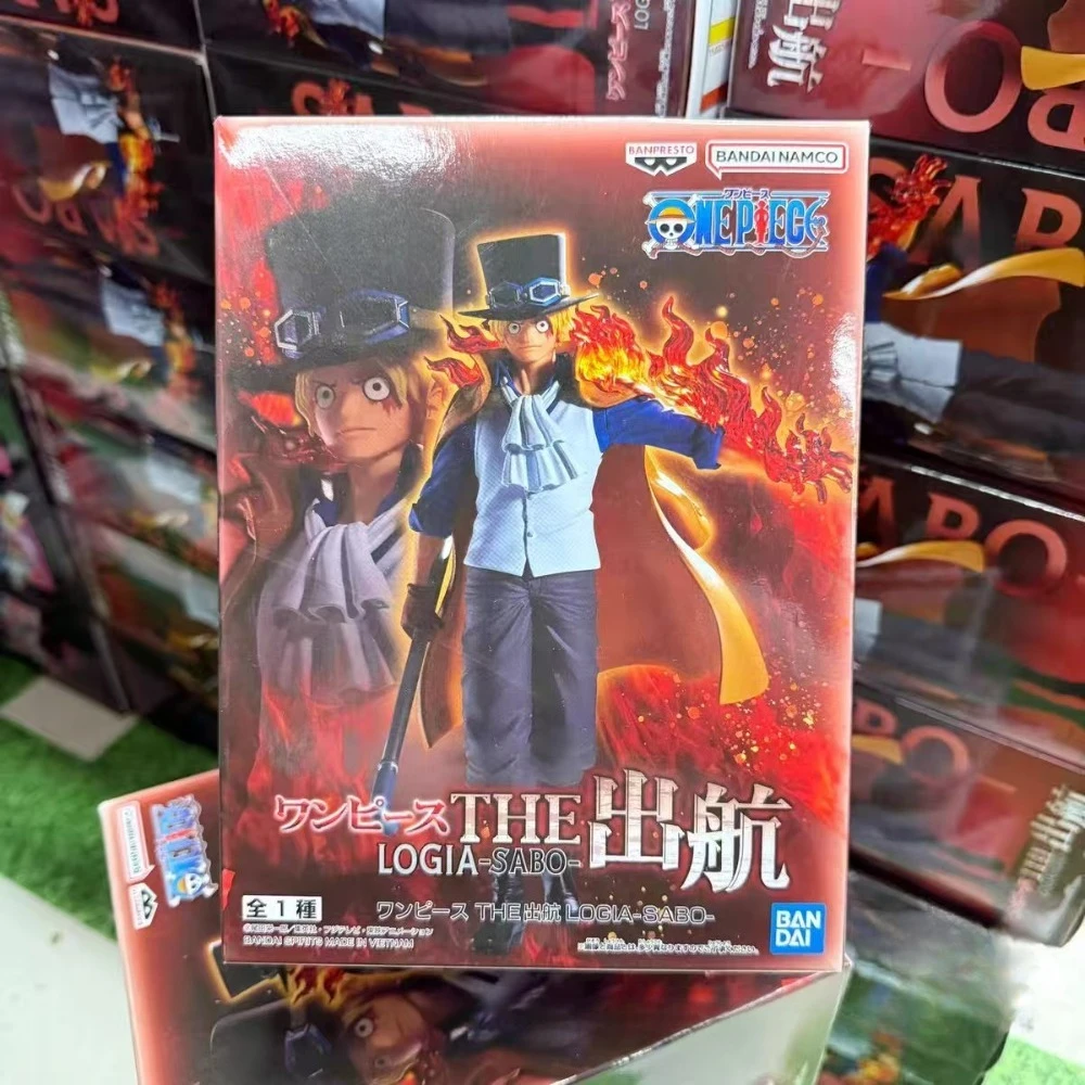 

In Stock Original BANDAI BANPRESTO ONE PIECE Sabo PVC 17cm Anime Action Figures Model Toys desktop Ornament Collectibles Gifts