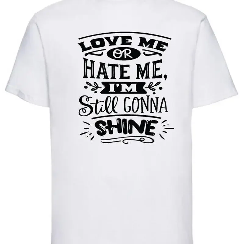 Men'S Birthday T Shirt Licensed Funny Winner Always Gonna Shine Love Hate