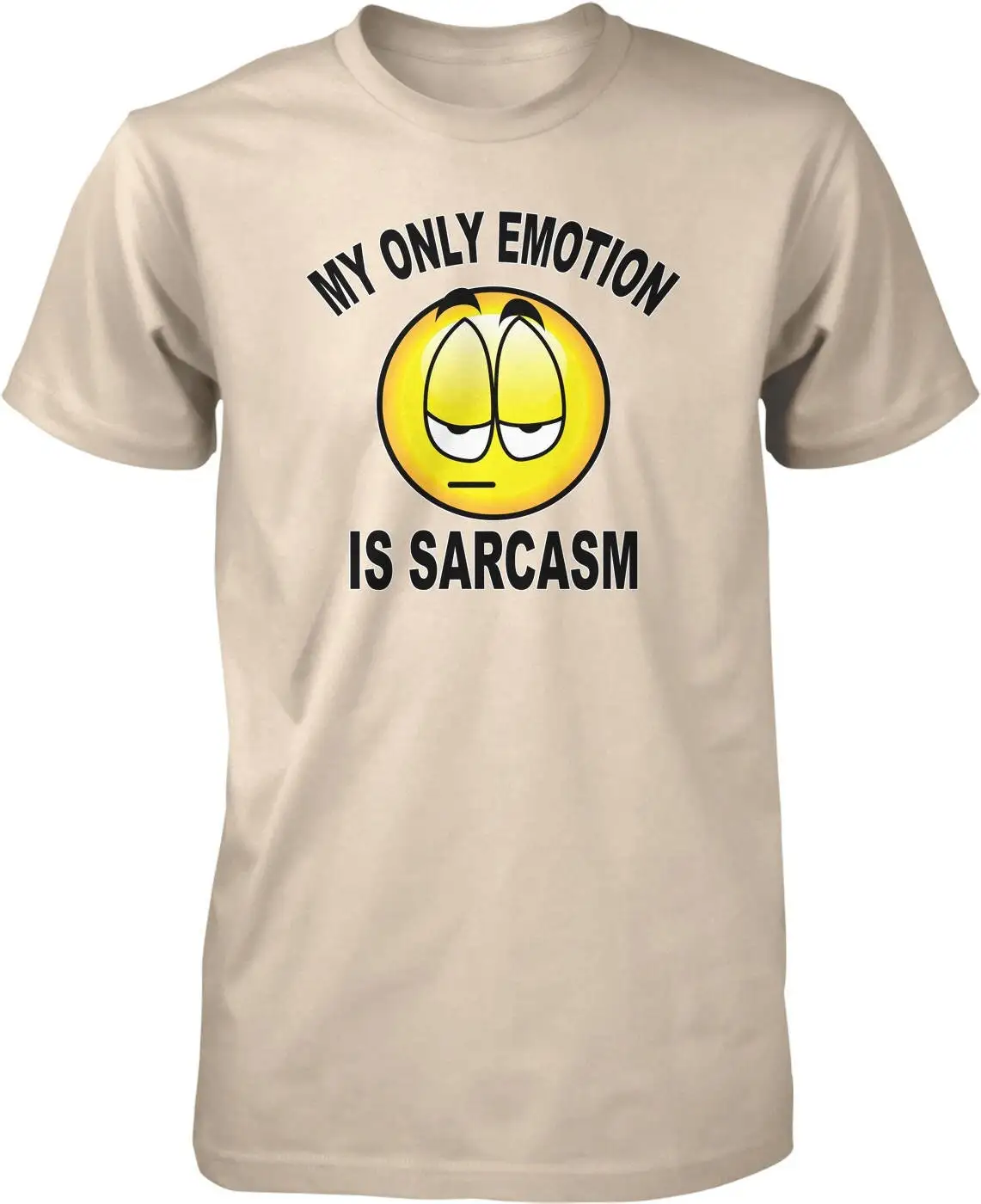 La mia sola emozione è SARCASM T-shirt da uomo HOOD_01086