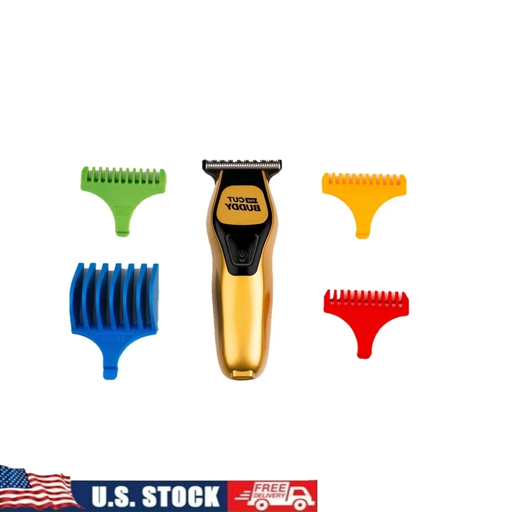 

Портативный мини-триммер Buddy с нулевым зазором, беспроводной прецизионный инструмент для ухода за волосами, двигатель 7000 об/мин, компактный дизайн, для путешествий и простота хранения