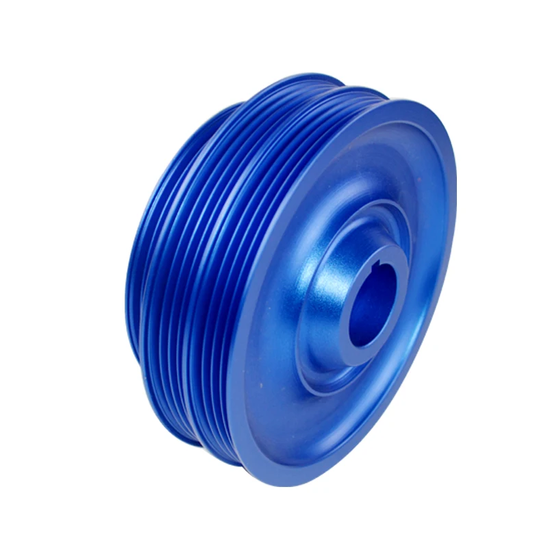 VR - Lightweight Crank Pulley For Honda B16 B18 Engine For Civic/Accord Blue VR6881B