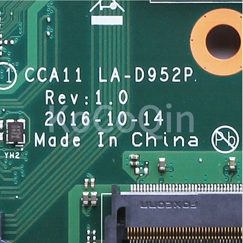 Original For Lenovo AIO 510-22ISH Mainboard LA-D952P 00UW361 01LM048 SR2CA 216-089001 All-in-one Motherboard