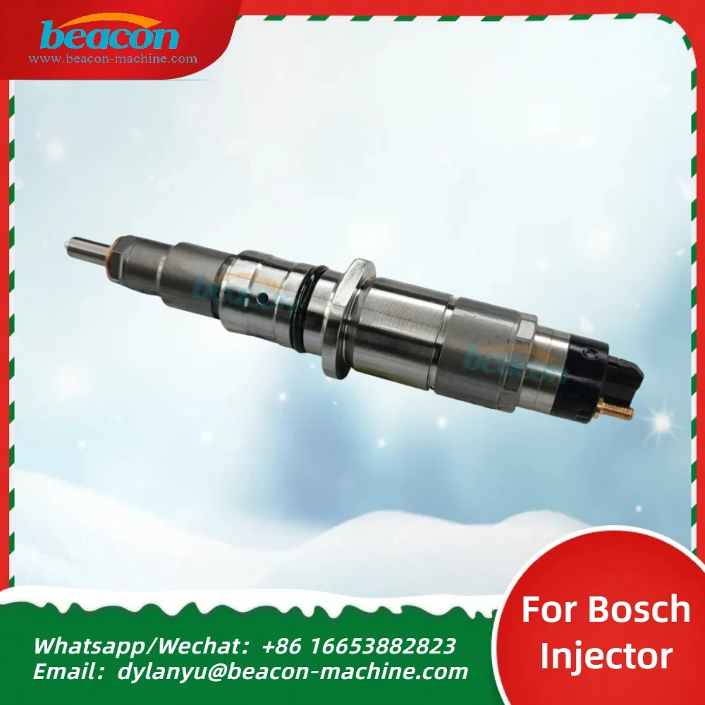 0445120123 New Common Rail Crude Oil Fuel Injector Nozzle for Bosch for Cummins ISBe Dongfeng Kamaz