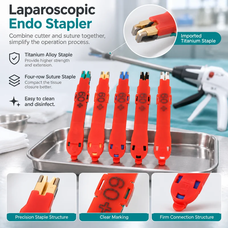 Laparoscopic Endoscopic Linear Cutter Stapler Surgical Training Instrument Reusable Teaching Tool For Simulation