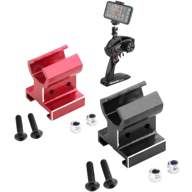 Metal Phone Holder Clip Bracket Mount Support for Traxxas TRX4/TRX6/E-Revo/RUSTLER/T/E-Maxx RC Car Parts Accessories