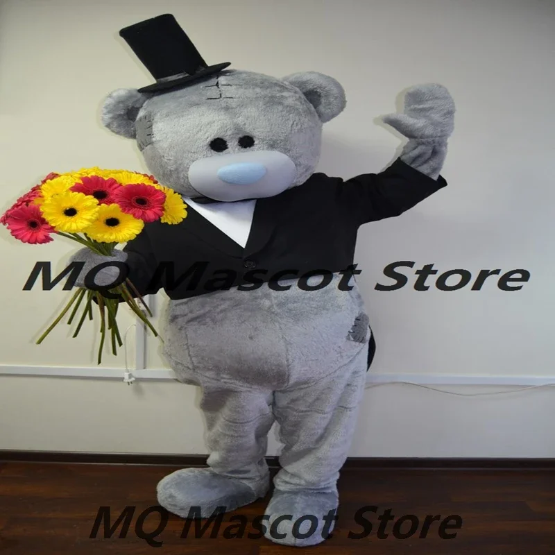 

Teddy Bear Masctter Costume Big Bears Mascot Costume Plush Customized Animal Cosplay Costume Adult Birthday Carnival Mask Party