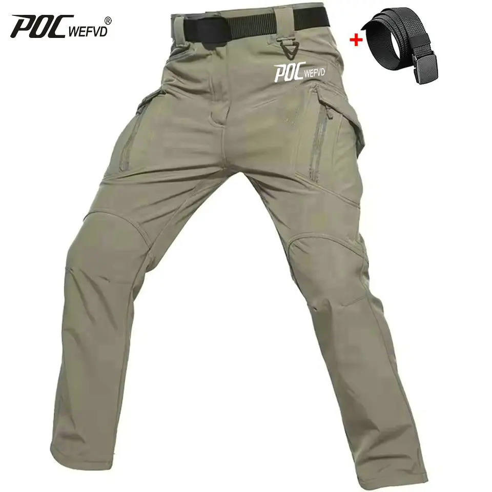 

POCWEFVD Mountain Bike Cycling Trousers Man's Motocross Bottoms Bicycle Clothes MTB Long Pants Pantalones De Ciclismo Para Hombr