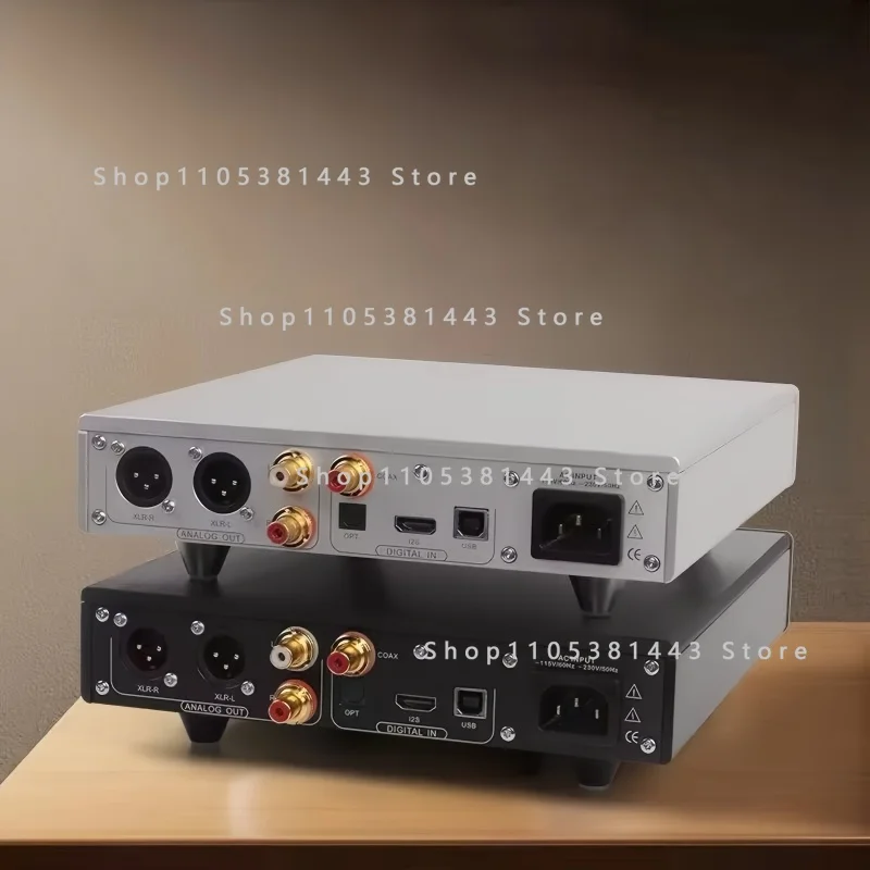 

For DENAFRIPS Enyo 15th USB Fiber Coaxial I2S HIFI Digital Audio DAC R2R Decoder DSD RCA /XLR Output 110V/220V A-029
