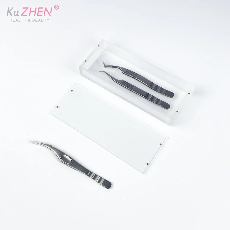 الاكريليك رمش صندوق تخزين رمش تمديد لوحة مغناطيسية متعددة الوظائف كاذبة رمش ماكياج المنظم البليت لاش حامل #3