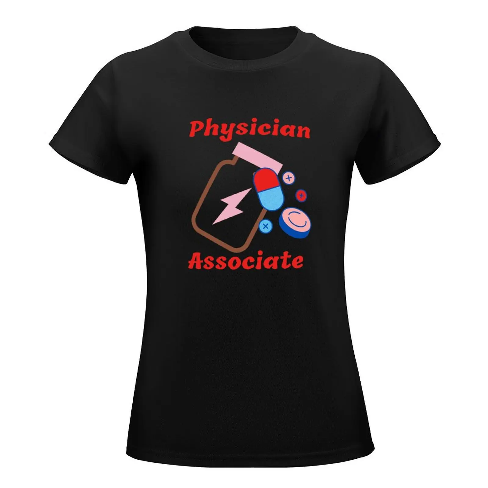 physician associate T-Shirt tops korean fashion clothes for woman