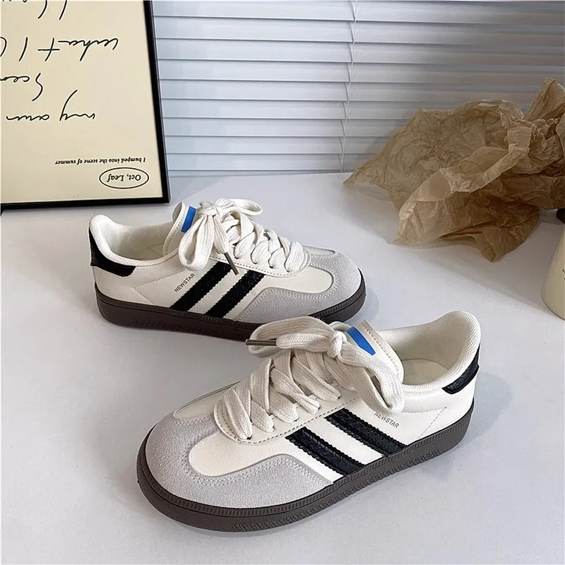 

Womens Sneakers Trend New Casual Shoes Luxury Tennis Shoes for Women Lace Up Vulcanized Shoes Light Walking Flats Tenis De Mujer