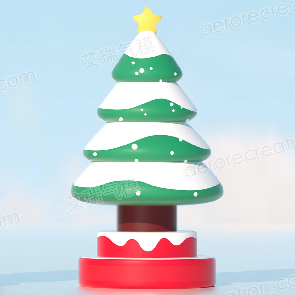 

3m Xmas Party Promotion Customized Inflatable Christmas Tree Large Durable Blow up Christmas Tree With LED