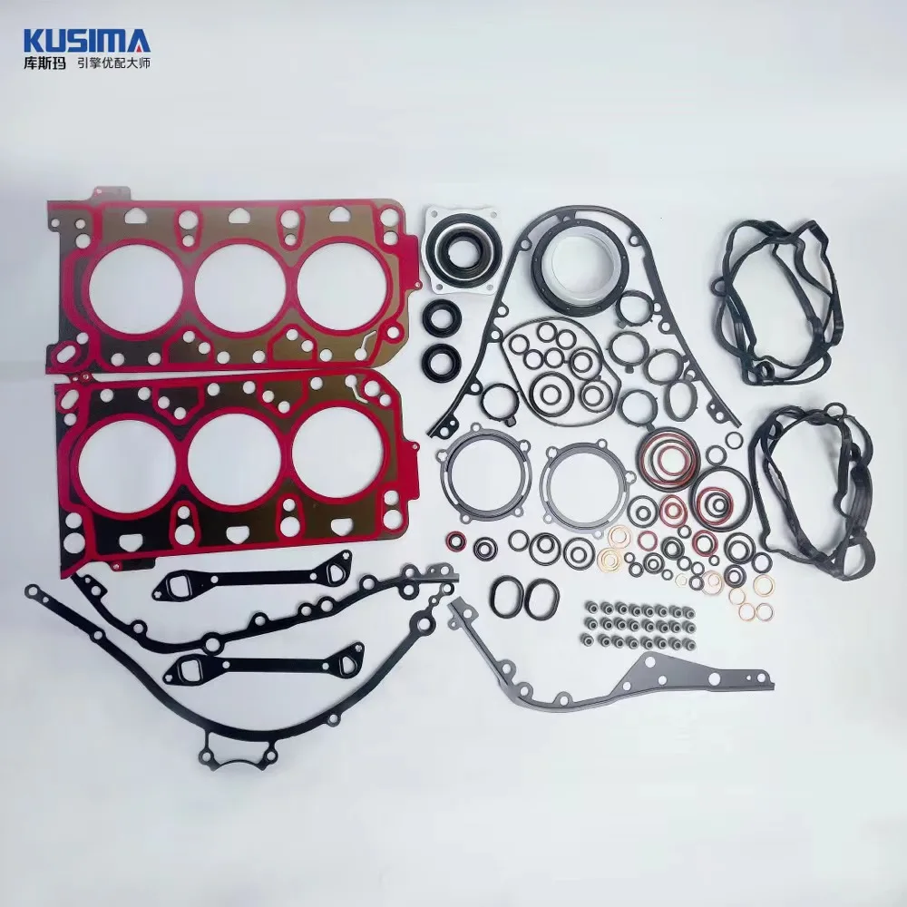 KUSIMA Engine Repair Overhaul Gasket Seals Kit For Porsche Panamera 970 3.6L V6 M46 engine rebuild kit