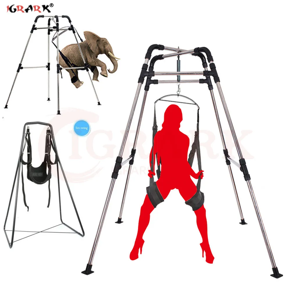 Sex Swing Frame Furniture Hammock Bed Passion Sling Sofa Fetish BDSM Bondage SM Products Adult Toys for Men Women Couples 18+