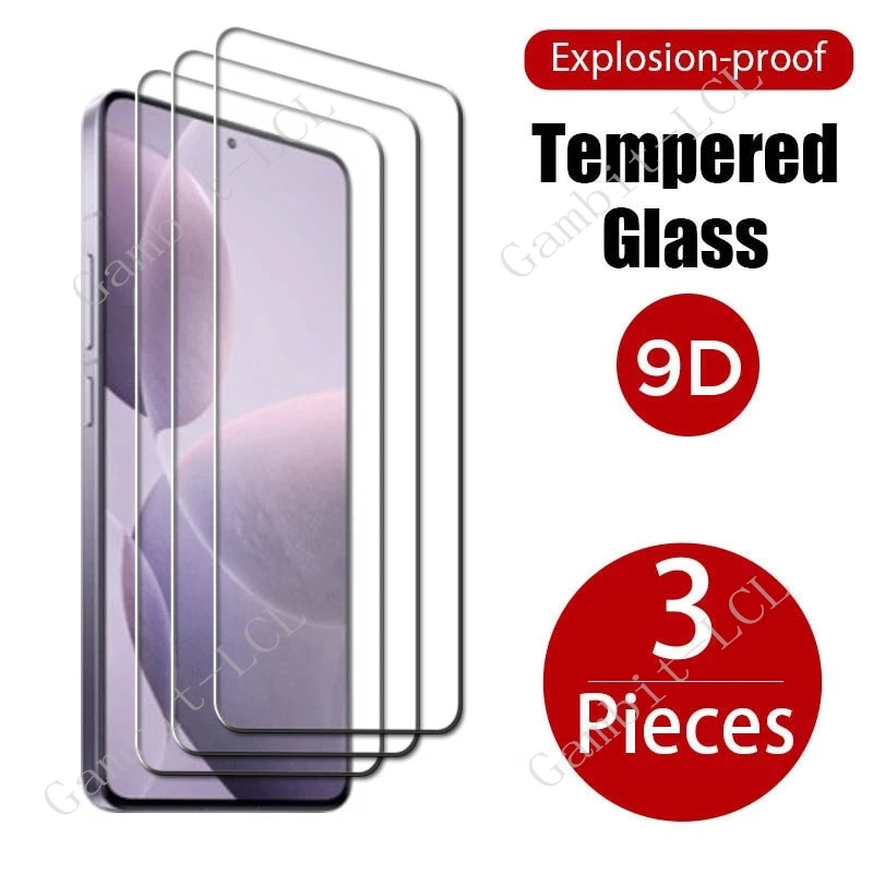 3PCS For Xiaomi Redmi K70 Pro K70E Note 12 Pro 4G Turbo 12R 12S 12T 10A 10C 12C A1+ Plus Screen Protector Tempered Glass Film