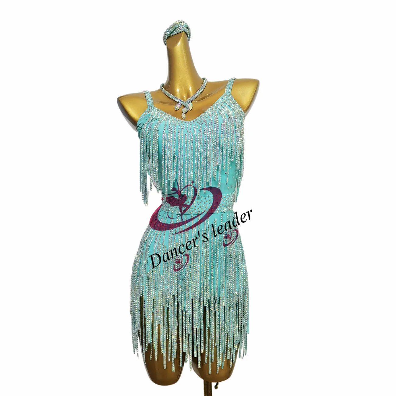 Vestido de dança latina feminino sênior personalizado cha tango vestido de dança crianças adulto palco profissional desempenho vestido