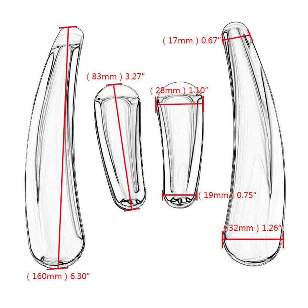 Harley Softail Heritage Springer Deluxe Bad Boy Fat Boy FLSTF 1990-2007 오토바이 곡선 스윙 암 프레임 커버 인서트