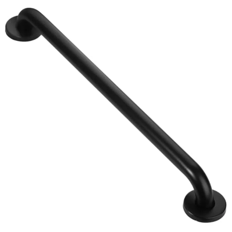 

24inch Handicap Grab Bar for Shower Shower Handles for Elderly Shower Grab Bars for Seniors with Concealed Screws Black