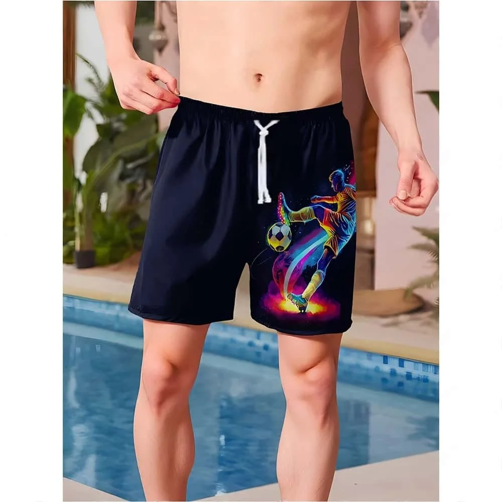 Summer Fashion New AI Ronaldo # 7 Children's Parent Child Clothing Adult Couple Football Sports Leisure Breathable Shorts Large