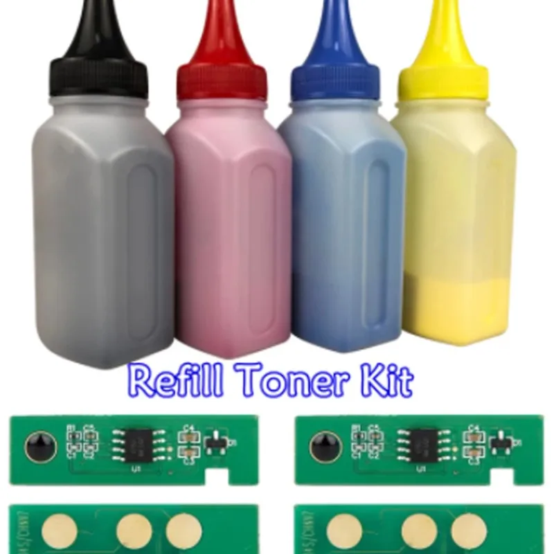 Compatible toner powder chip for Samsung CLT-K404S K404S clt404s clt-y404s Y404S 404S C430 C430W C433W C480 C480FN C480FW C480W