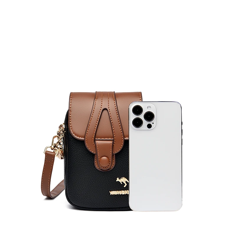 Neue kleine Handytasche Umhängetasche für Frauen Leder Geldbörse Luxus Designer Damen Umhängetasche Pendeln Sac nizка