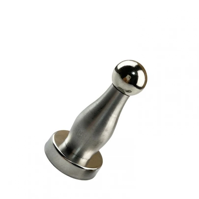 Fermaporta fermaporta magnetico per impieghi gravosi fermaporta in acciaio inossidabile spazzolato Hardware per porte per diversi tipi di porte