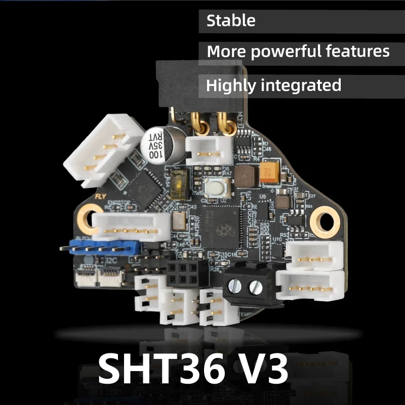 Mellow Fly SHT36 V3 Klipper Compatible Klipper/RRF Canbus  RS232 Board Max Plus LDC1612 Eddy for Nema14/17 Motor 3d Printer